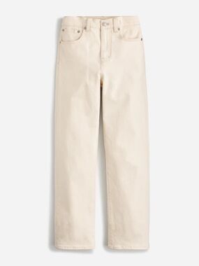 Madewell 90s Straight‎ Natural Cream Canvas Ecru Jeans 26